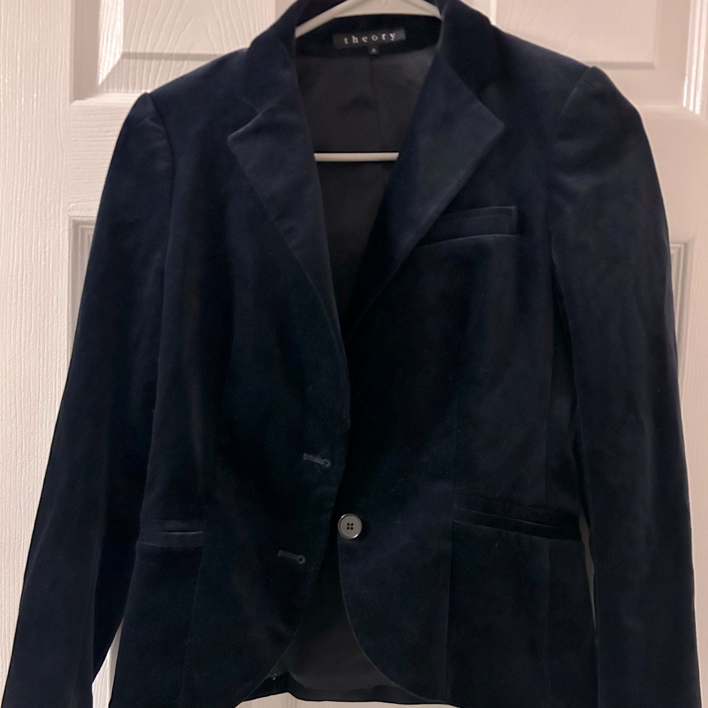 Theory Velvet Blazer
